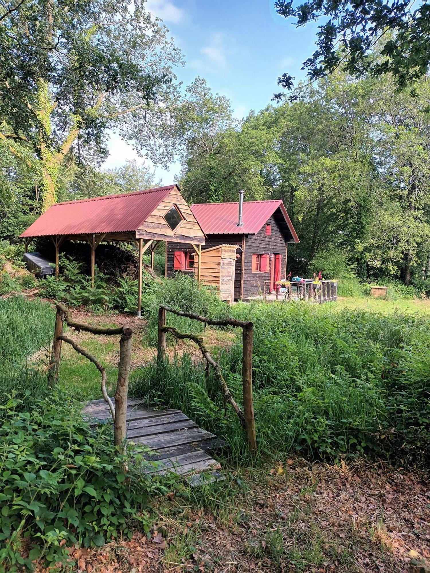 Chalet Cosy En Lisiere De Foret Paule Exterior foto